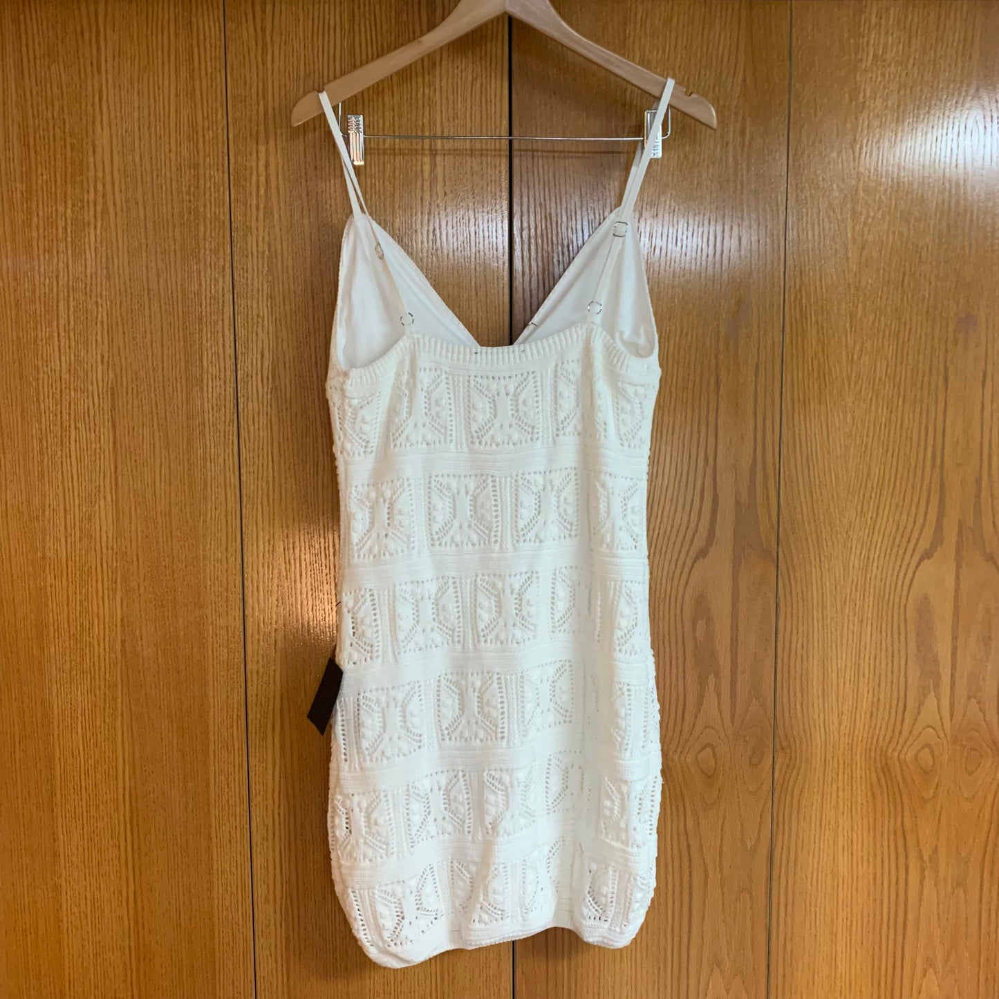 Lulus NWT Embroidered White Dress Size Large