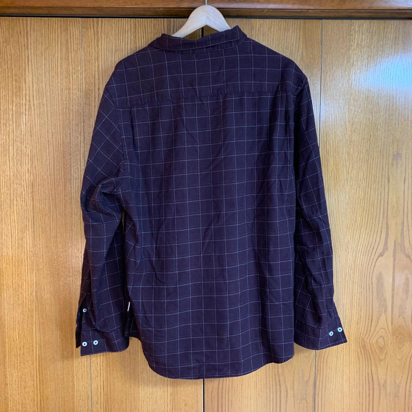7Diamonds Plaid Button Up Long Sleeve Shirt Size XXL