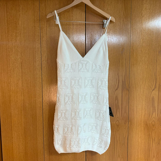 Lulus NWT Embroidered White Dress Size Large
