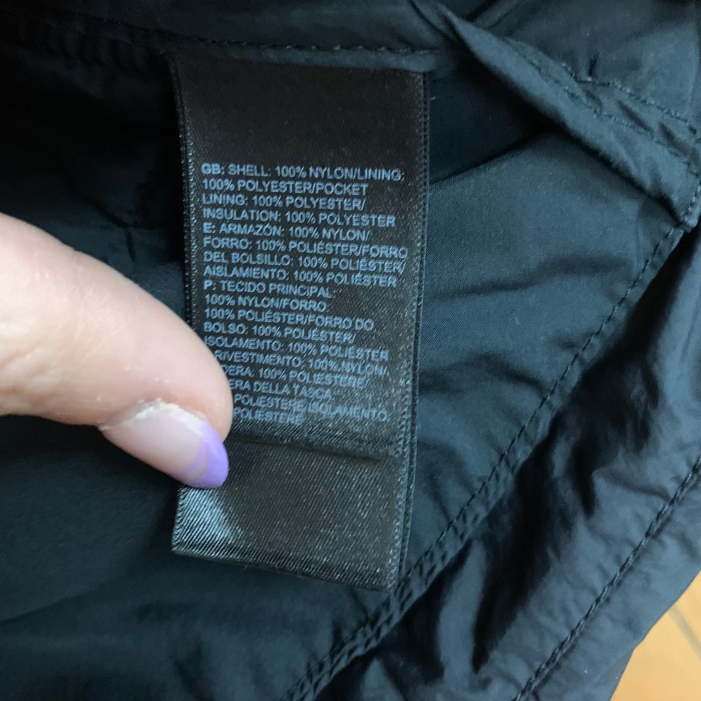 The North Face Black Puffer Vest Size Medium