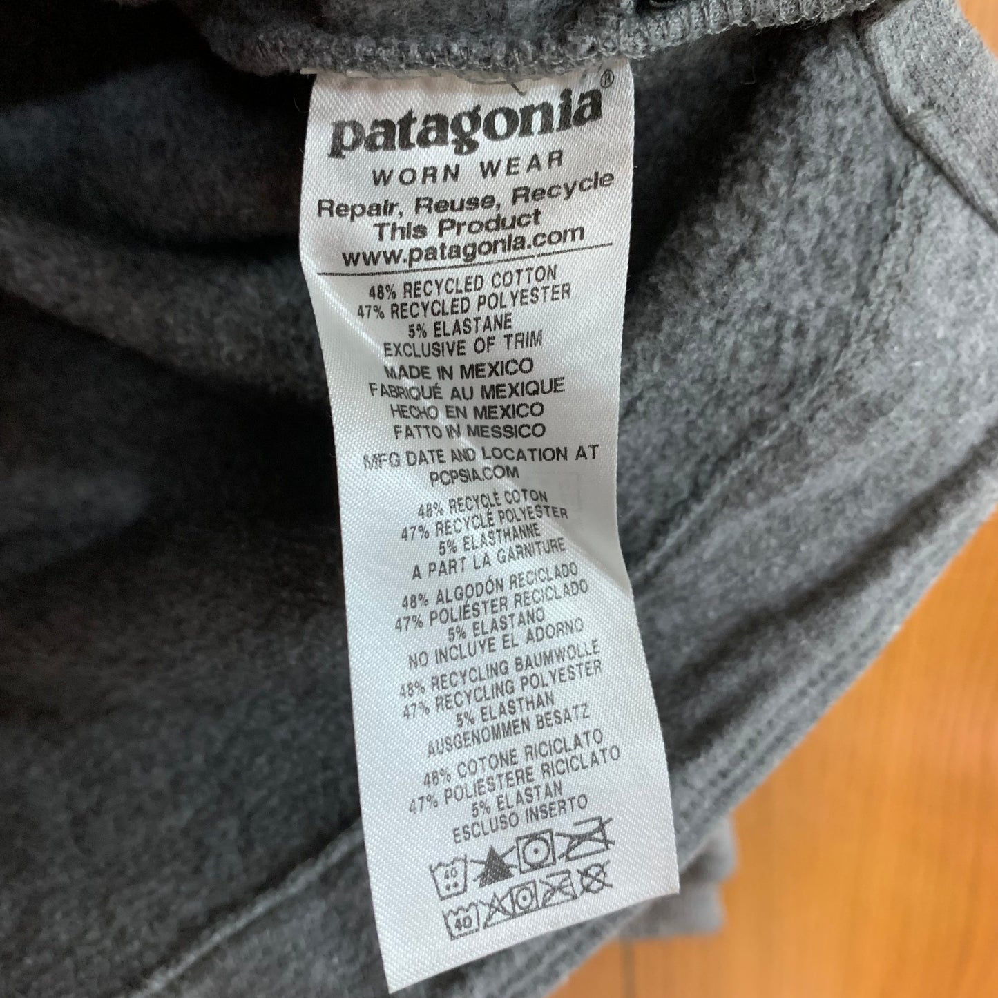 Patagonia Uprisal Crewneck Gray Pullover Size Small