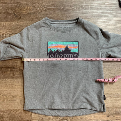 Patagonia Uprisal Crewneck Gray Pullover Size Small