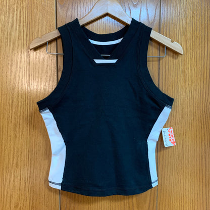 Free People Movement NWT Black and White Tanktop Size XS