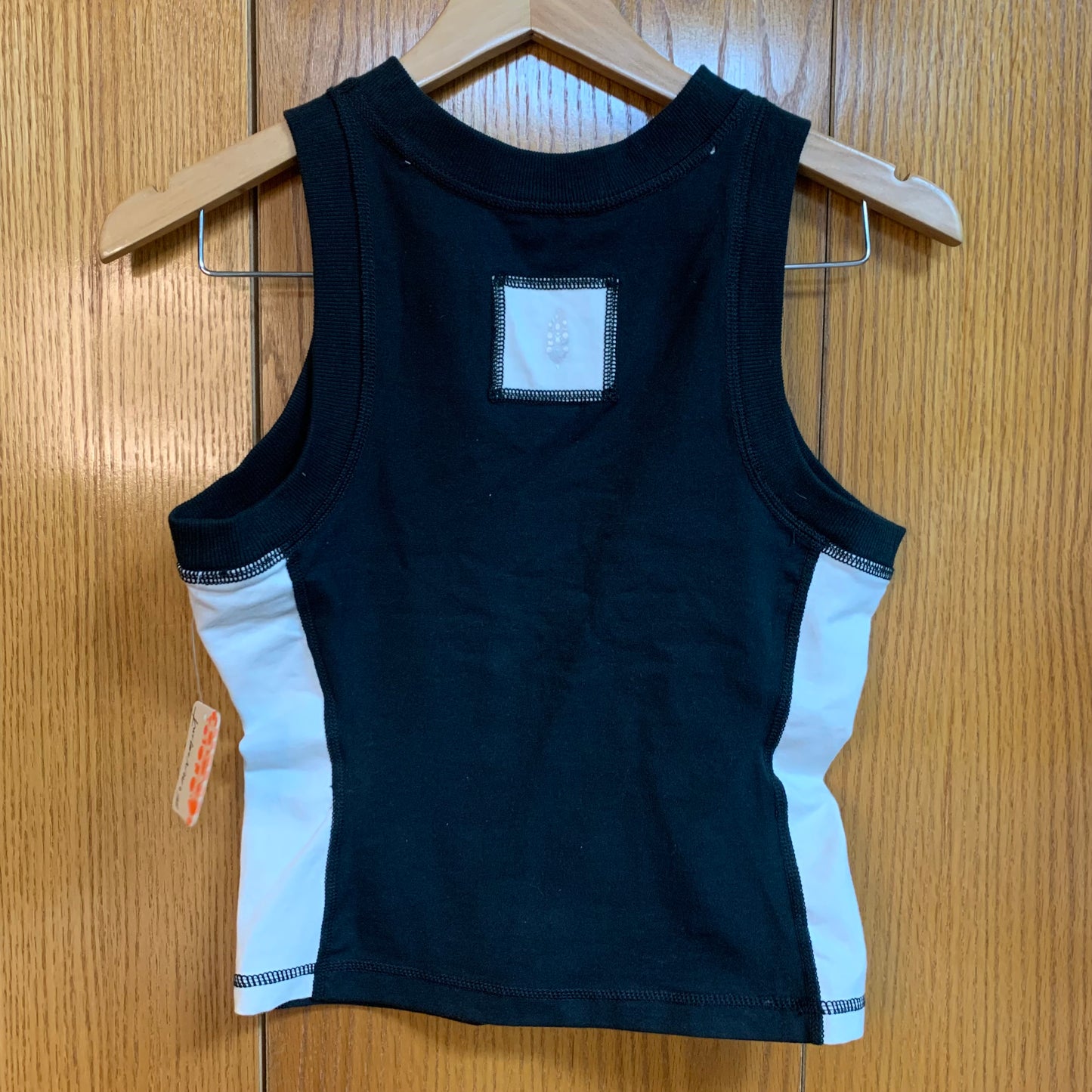 Free People Movement NWT Black and White Tanktop Size XS