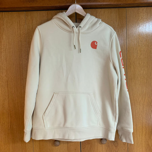 Carhartt Relaxed Fit Pale Yellow Crewneck Sweatshirt Size Large
